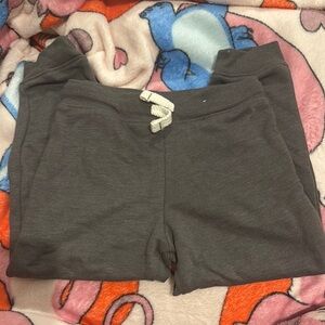 Kids Gray Jogger Shorts